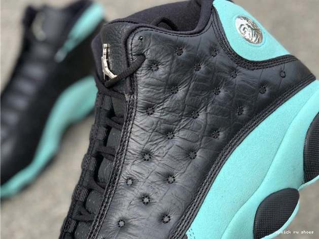 Rep Island Jordan Retro Air 13 414571-030 Black Green 0824